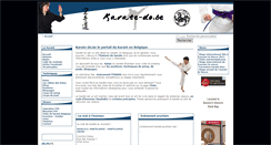 Desktop Screenshot of karate-do.be